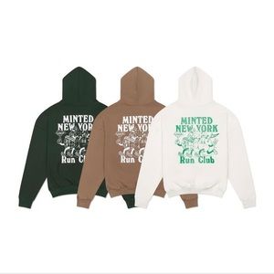 Minted New York Run Club Hooded Sweatshirt *Discontinued & NWOT*
